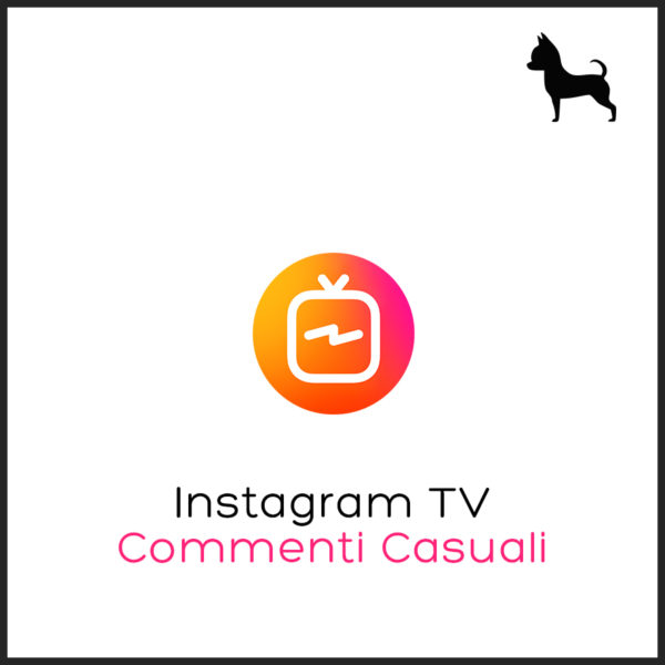 Commenti casuali sul video Instagram TV